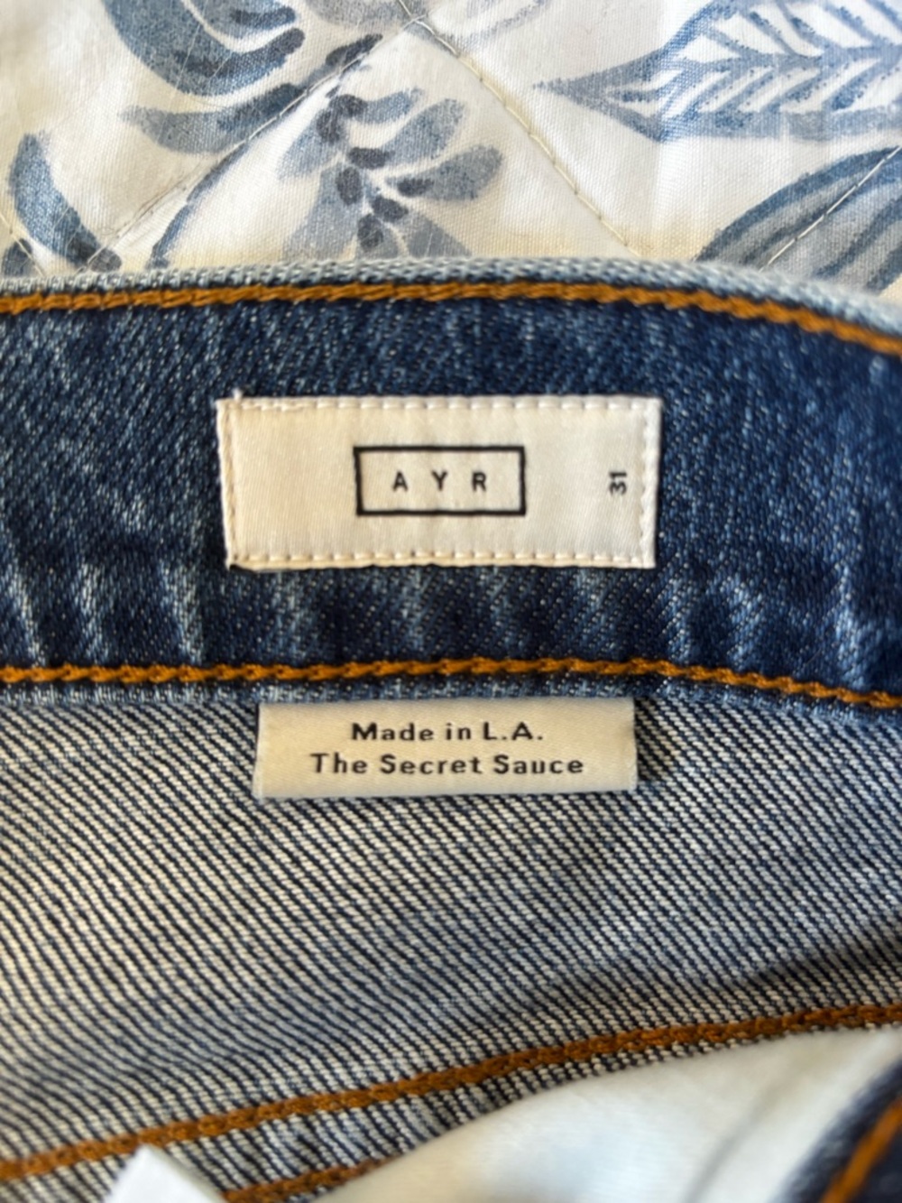 AYR Secret Sauce Jeans Ranger Size 31 - Picture 6 of 7